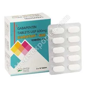 Generic Neurontin (Gabatop) 600mg Tablet (Gabapentin)