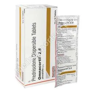 Omnacortil 2.5 mg