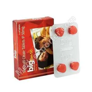 Bigfun 50mg (Sildenafil Citrate)