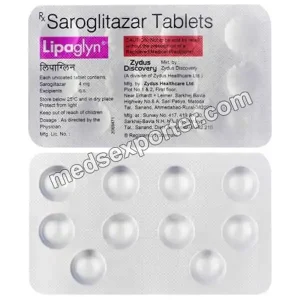 Saroglitazar 4 mg