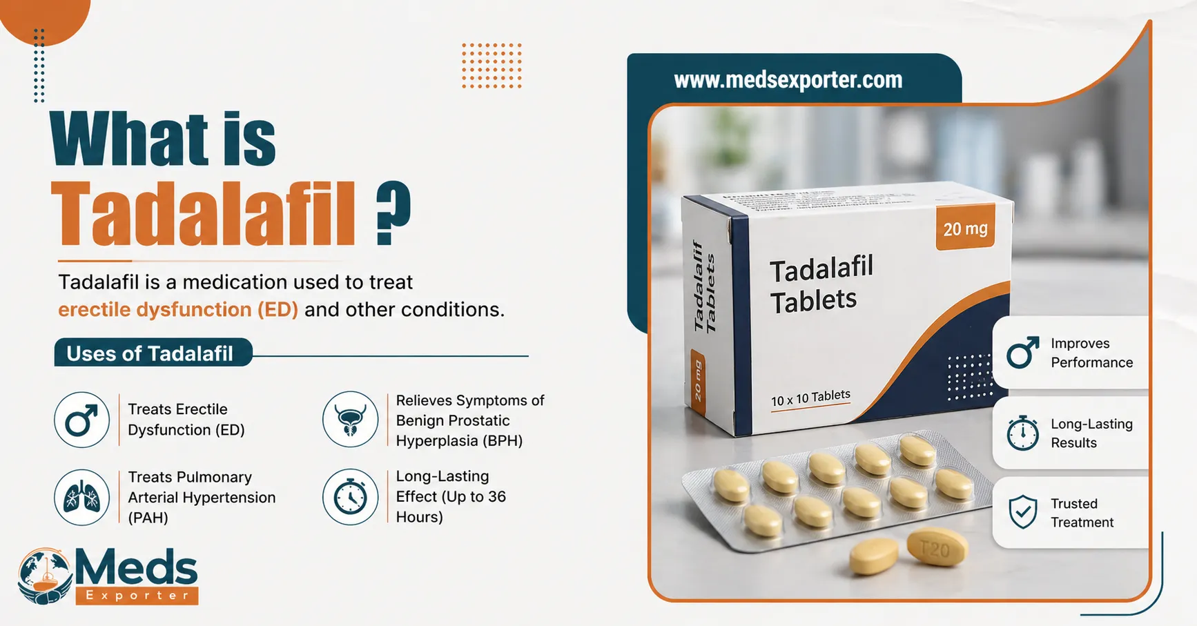 What is Tadalafil and Its Uses