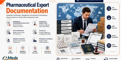 pharma export documents